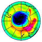 Ozone Field of 16 October 2025
