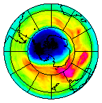 Ozone Field of 17 October 2025