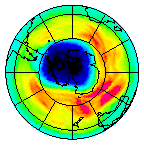Ozone Field of 18 October 2025
