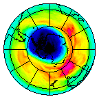 Ozone Field of 19 October 2025