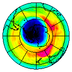 Ozone Field of 20 October 2025