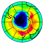 Ozone Field of 21 October 2025
