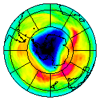 Ozone Field of 22 October 2025