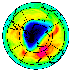 Ozone Field of 23 October 2025