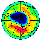 Ozone Field of 26 October 2025