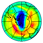 Ozone Field of 30 October 2025
