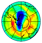 Ozone Field of 31 October 2025