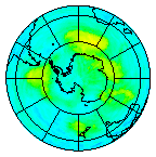 Ozone Field of 25 January 2026