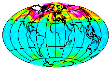 Ozone Field of 25 February 2026
