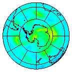 Ozone Field of 25 February 2026