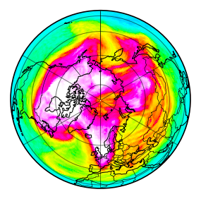 Ozone Field of 14 March 2026