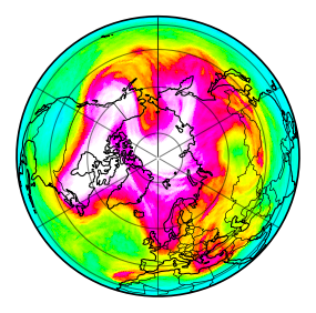 Ozone Field of 25 March 2026