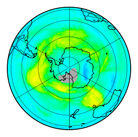 Ozone Field of 10 April 2026