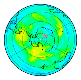 Ozone Field of 23 April 2026