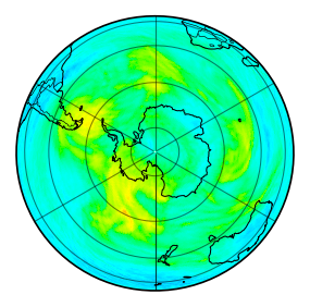 Ozone Field of 24 April 2026