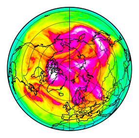Ozone Field of 25 April 2026