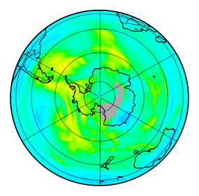 Ozone Field of 25 April 2026