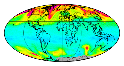 Ozone Field of 25 May 2026