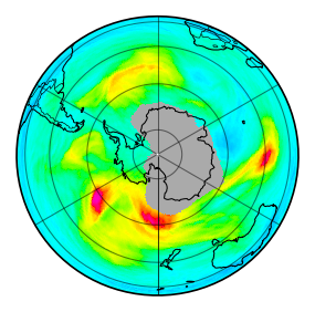 Ozone Field of 25 May 2026