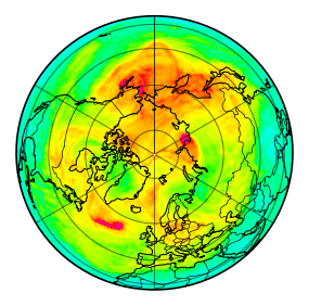 Ozone Field of 15 June 2026
