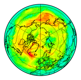 Ozone Field of 25 June 2026