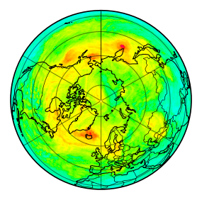 Ozone Field of 03 July 2026