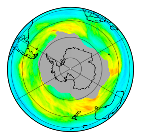 Ozone Field of 14 July 2026