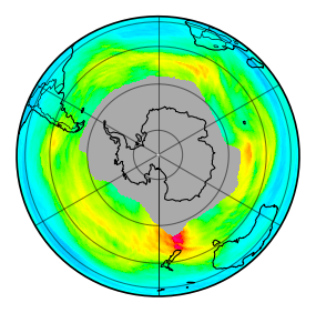 Ozone Field of 15 July 2026