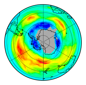 Ozone Field of 25 August 2026