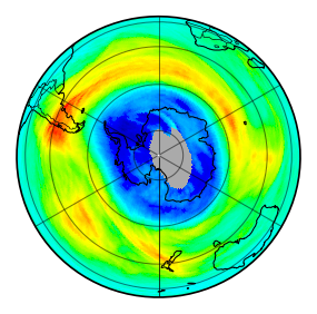 Ozone Field of 10 September 2026