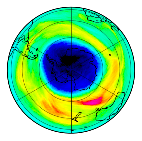 Ozone Field of 25 September 2026
