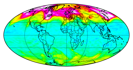 Ozone Forecast Field