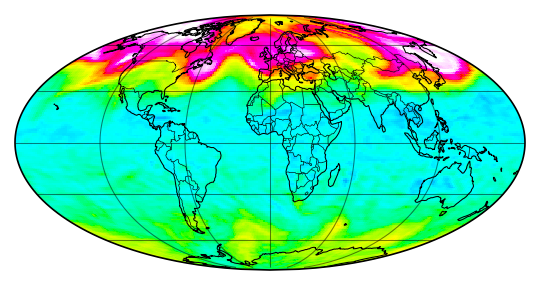 Ozone Forecast Field