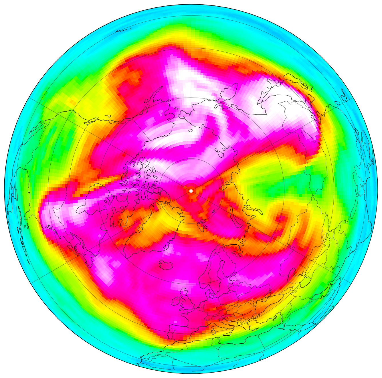 Ozone Forecast Field
