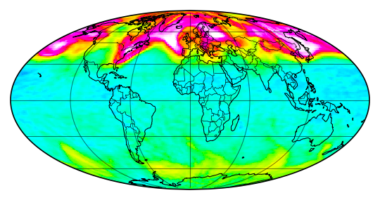 Ozone Field of today