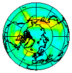 Ozone Field of 03 October 2004