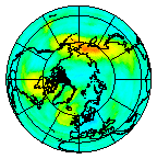 Ozone Field of 04 October 2004