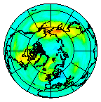 Ozone Field of 05 October 2004