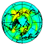 Ozone Field of 08 October 2004