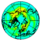 Ozone Field of 09 October 2004
