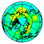 Ozone Field of 10 October 2004