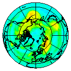 Ozone Field of 11 October 2004