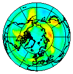 Ozone Field of 13 October 2004