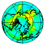 Ozone Field of 14 October 2004