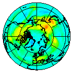 Ozone Field of 15 October 2004