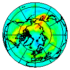 Ozone Field of 17 October 2004