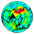 Ozone Field of 25 October 2004