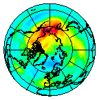 Ozone Field of 29 October 2004