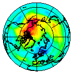Ozone Field of 01 November 2004