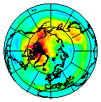 Ozone Field of 04 November 2004